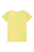 Дитяча бавовняна футболка Michael Kors колір жовтий (2185817)