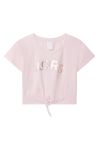 Дитяча бавовняна футболка Michael Kors колір рожевий (2185822)