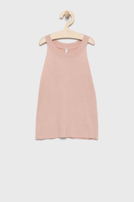 Дитячий топ Birba&Trybeyond колір рожевий