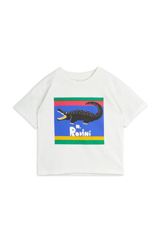 Дитяча футболка Mini Rodini колір барвистий