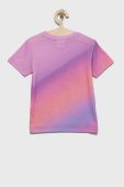 Дитяча бавовняна футболка Hype колір рожевий Дитяча бавовняна футболка Hype колір рожевий