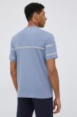 Футболка Guess чоловічий з принтом колір блакитний (2228369)