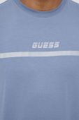 Футболка Guess чоловічий з принтом колір блакитний (2228369)