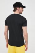 Бавовняна футболка Polo Ralph Lauren колір чорний однотонний