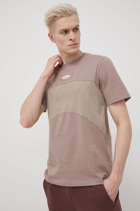 Бавовняна футболка adidas Originals HC9472 колір жовтий