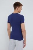 Футболка Emporio Armani Underwear чоловічий колір синій з принтом