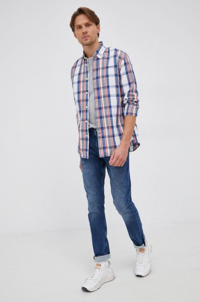 Футболка Pepe Jeans Original Basic 3 колір сірий меланж фото 2