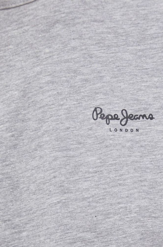 Футболка Pepe Jeans Original Basic 3 колір сірий меланж фото 5