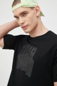 Футболка Jack & Jones чоловічий колір чорний меланж