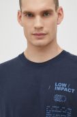 Бавовняна футболка Jack & Jones колір синій з принтом (2456361)