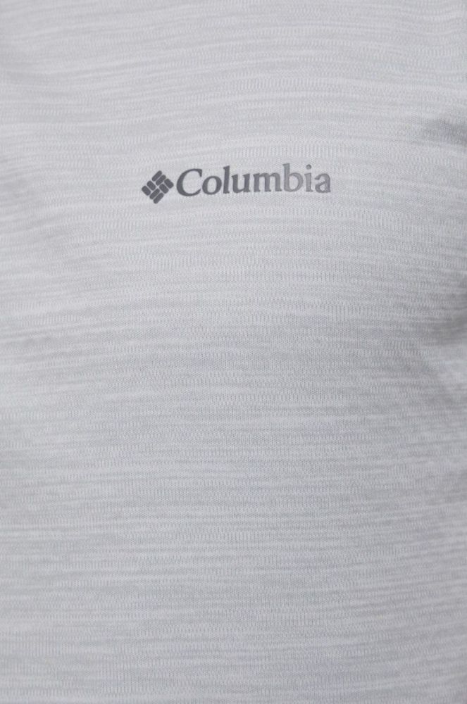 Спортивна футболка Columbia Zero Rules колір сірий однотонна фото 5