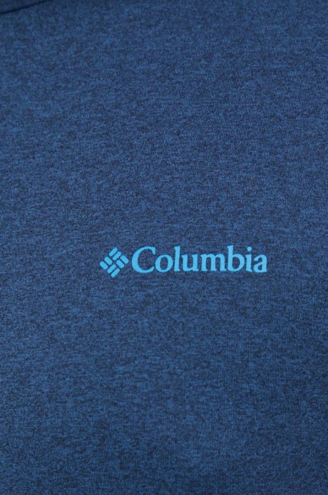 Спортивна футболка Columbia колір синій з принтом (2606098) фото 5