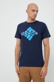 Бавовняна футболка Columbia з принтом 1991031-011 колір темно-синій (2619760)