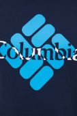 Бавовняна футболка Columbia з принтом 1991031-011 колір темно-синій (2619760)