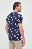 Бавовняна футболка Polo Ralph Lauren колір синій візерунок (2269340)