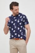 Бавовняна футболка Polo Ralph Lauren колір синій візерунок (2269340)