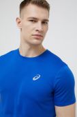 Бігова футболка Asics однотонний колір блакитний