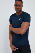 Бігова футболка Asics Core колір синій однотонна