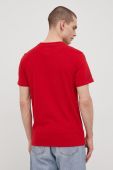 Бавовняна футболка Superdry колір червоний з принтом (2306049)
