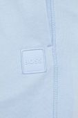 Бавовняні шорти BOSS BOSS CASUAL колір блакитний