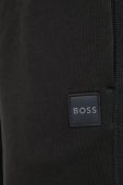 Бавовняні шорти BOSS Boss Casual чоловічі колір чорний