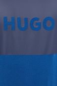 Бавовняна футболка HUGO з принтом колір блакитний (3320155)