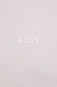 Бавовняне поло BOSS колір рожевий однотонний (3229357)