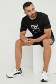 Бавовняна футболка Billabong колір чорний з принтом (2496950)