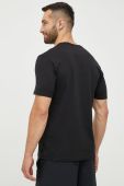 Бавовняна футболка Billabong колір чорний з принтом (2496950)