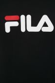 Бавовняна футболка Fila колір чорний з принтом (2090669)