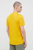 Спортивна футболка Salewa Puez Hybrid 2 колір жовтий з принтом
