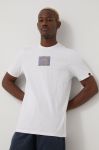 Бавовняна футболка Ellesse колір білий з аплікацією SHM13829-WHITE