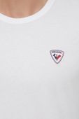 Бавовняна футболка Rossignol колір білий з аплікацією