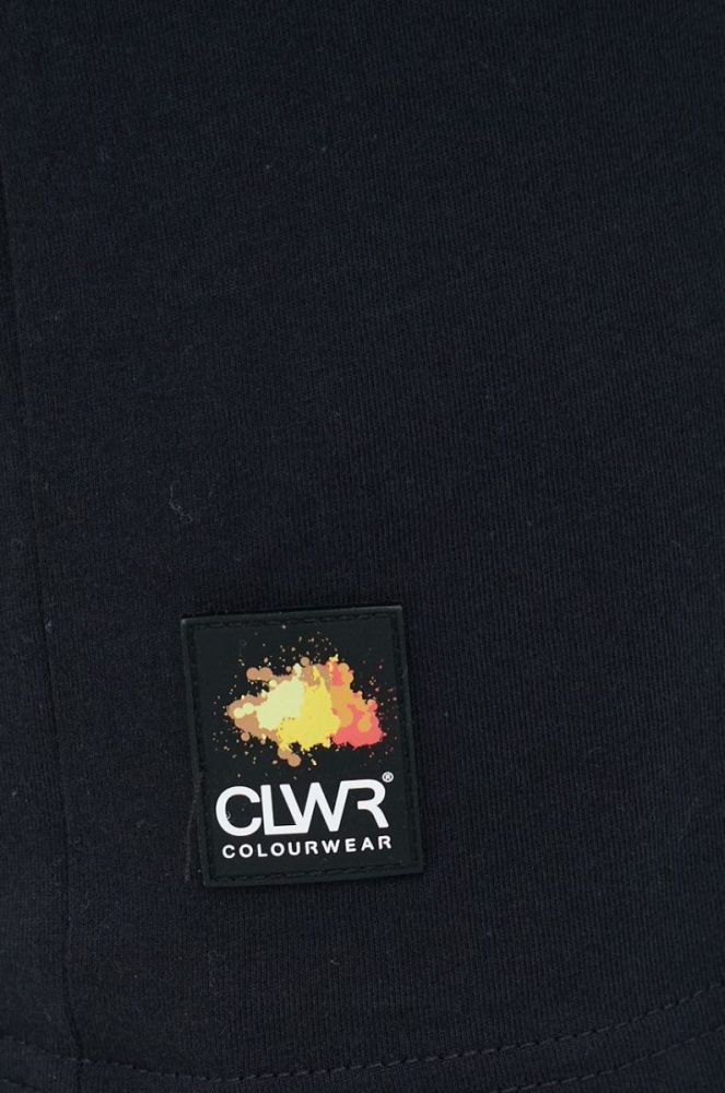 Бавовняна футболка Colourwear колір чорний з принтом фото 6
