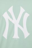 Бавовняна футболка 47brand Mlb New York Yankees колір зелений з принтом