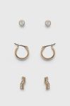 Сережки Dkny 3-pack колір золотий (3098262)