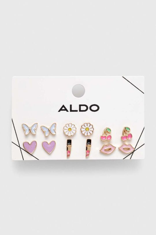 Сережки Aldo 6-pack колір барвистий