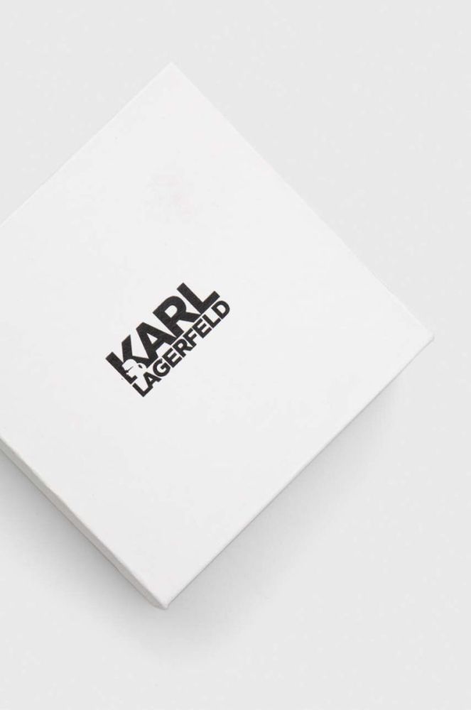 Сережки Karl Lagerfeld колір срібний (3076641) фото 3