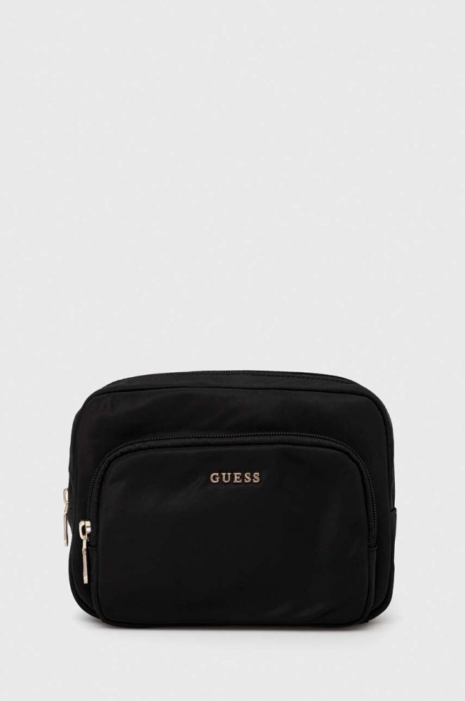 Косметичка Guess колір чорний (3206259)