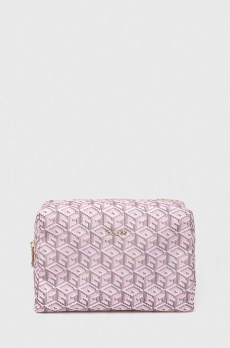 Косметичка Guess колір рожевий (3206274) Косметичка Guess колір рожевий (3206274)
