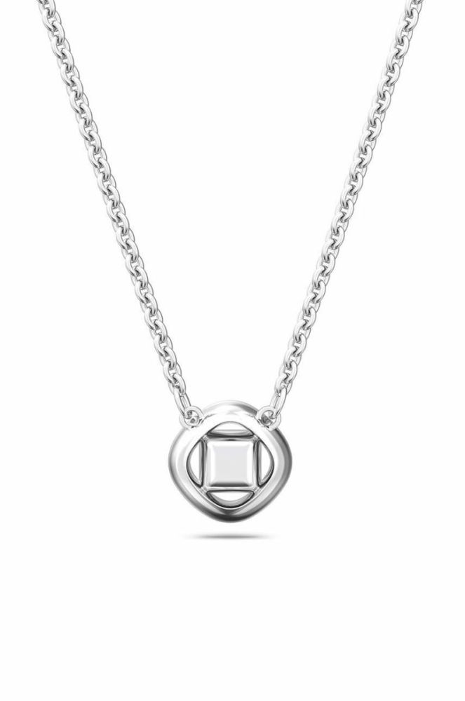 Ланцюжок Swarovski Angelic колір срібний фото 3