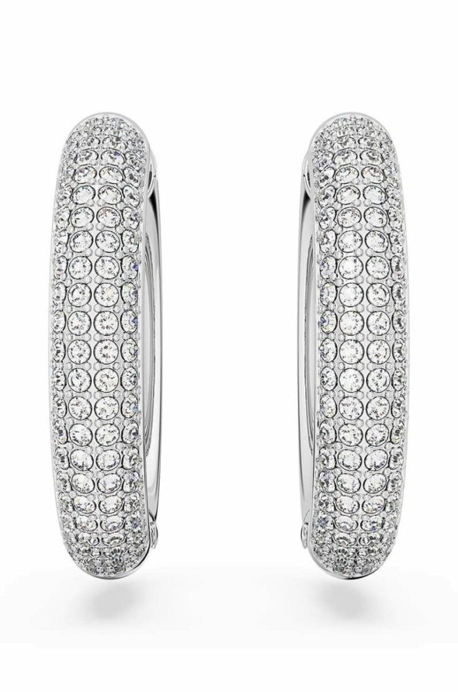Сережки Swarovski DEXTERA колір срібний (3024953) фото 2