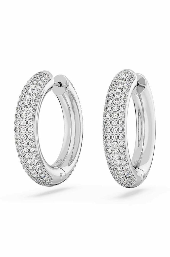 Сережки Swarovski DEXTERA колір срібний (3024953) фото 3