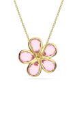 Ланцюжок Swarovski Florere колір рожевий
