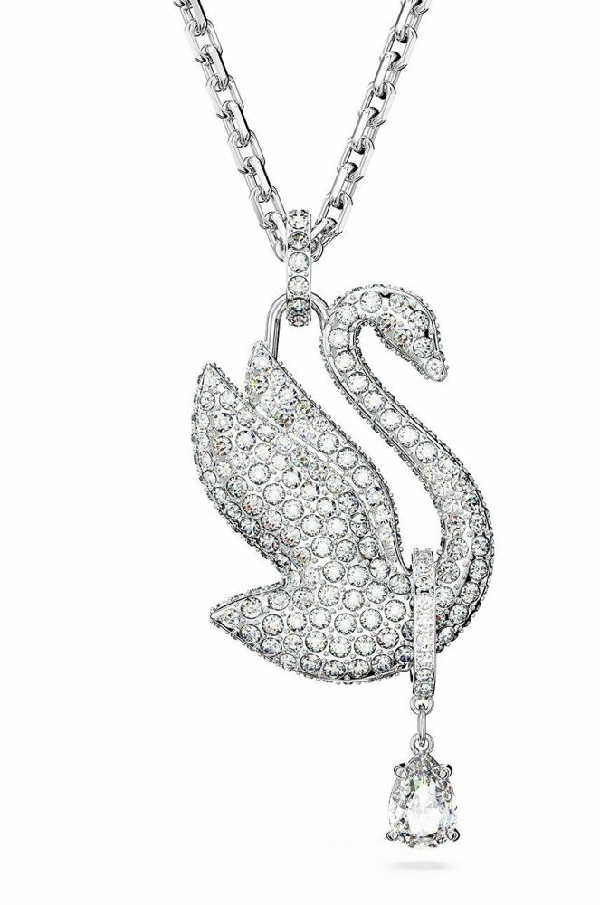 Ланцюжок Swarovski Iconic Swan колір срібний (2982249)