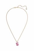 Ланцюжок Swarovski Iconic Swan колір рожевий (2981736)