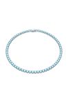 Ланцюжок Swarovski MATRIX колір блакитний (3246297)