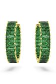 Сережки Swarovski Matrix колір зелений (3189997)