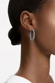 Сережки Swarovski 5647446 MATRIX колір блакитний