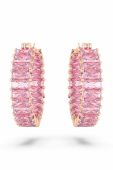 Сережки Swarovski 5657726 MATRIX колір рожевий